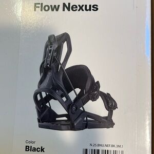Nidecker flow bindings XL- new! Fits men size 11.5-15.